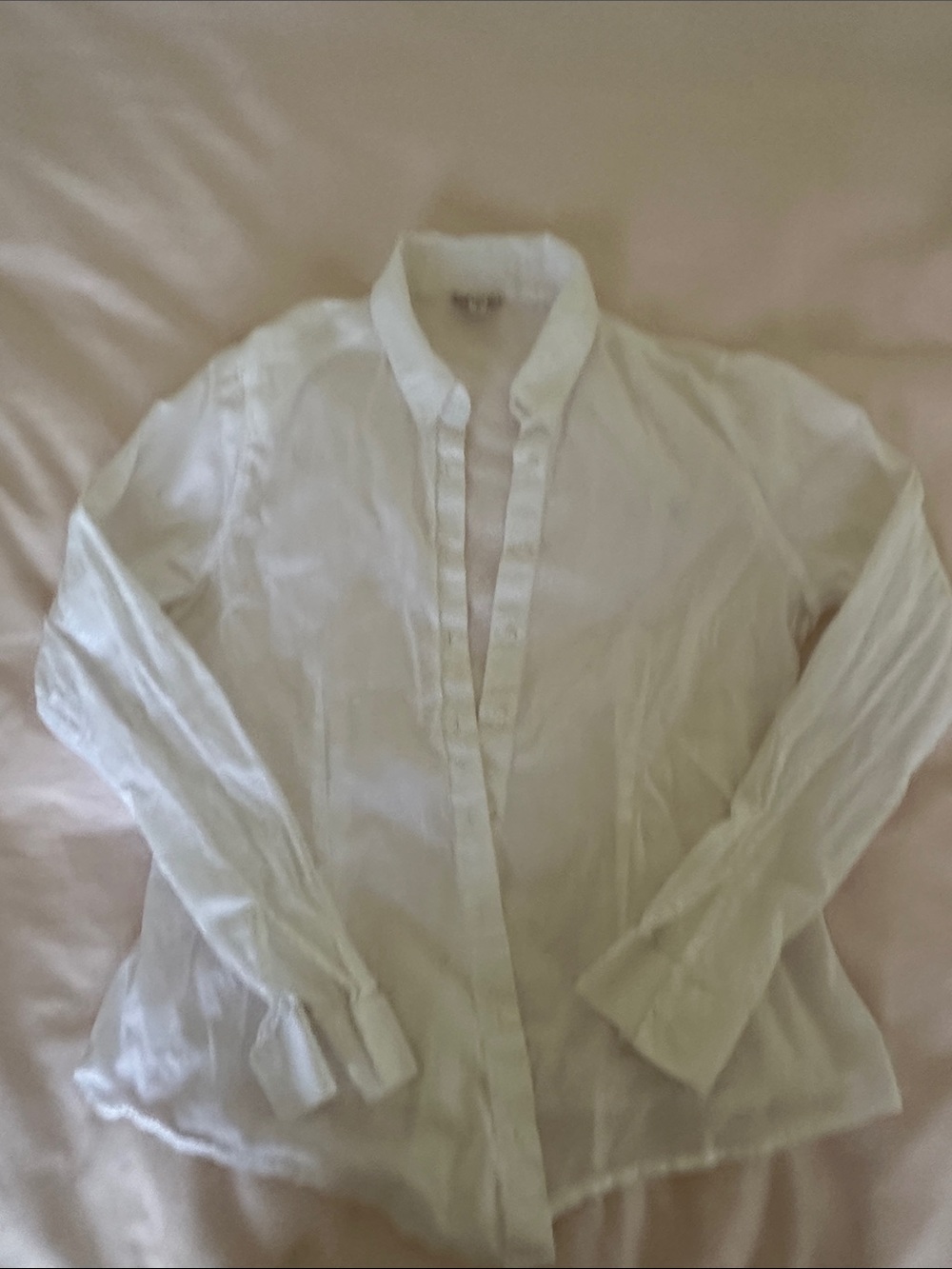 G by Guess White Button-Down Shirt